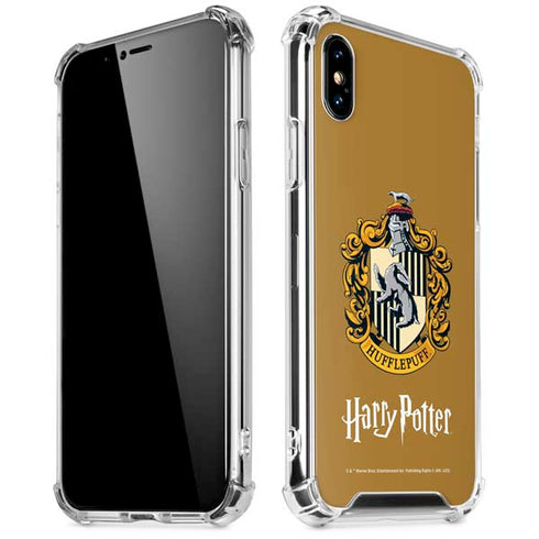 Wizarding World Harry Potter Hufflepuff House Crest iPhone XS Max Clear Case